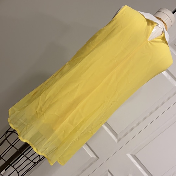 Beautiful Yellow Shift Dress - Picture 2 of 4